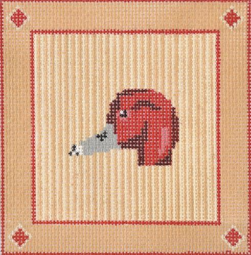 Readhead Coaster Painted Canvas Tina Griffin Designs  - 1
