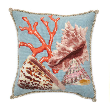Red Coral Needlepoint Kit Kits Elizabeth Bradley Design 