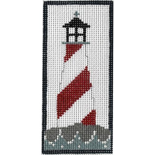 Red Lighthouse Painted Canvas Pippin  - 1