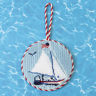 Regatta Round   Clipper Kit Kits Needlepoint To Go 
