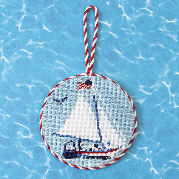 Regatta Round   Clipper Kit Kits Needlepoint To Go 
