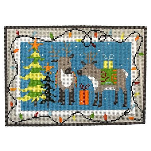 Reindeer (Pippin) Painted Canvas Pippin 
