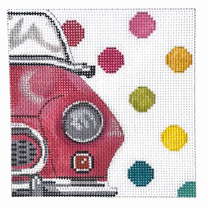 Retro Car Painted Canvas Colors of Praise  - 1
