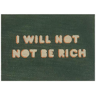 Rich Girl Painted Canvas Eva Howard 
