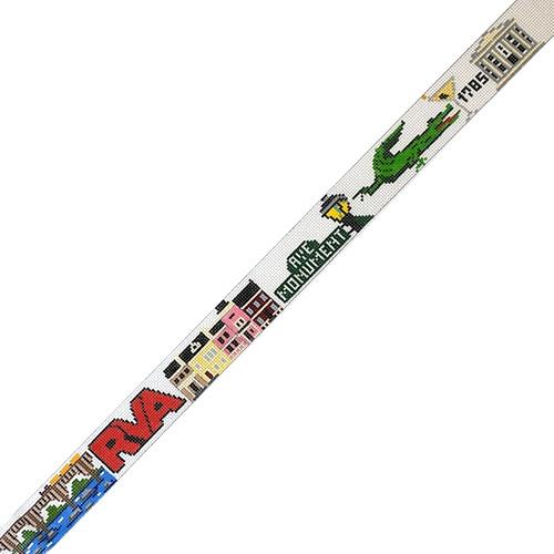 Richmond, Virginia Scene Belt Painted Canvas The Meredith Collection  - 1