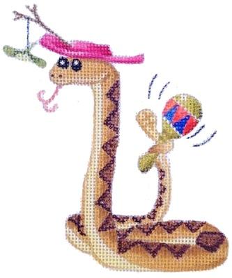 Ringo Rattle Painted Canvas Kirk & Bradley 
