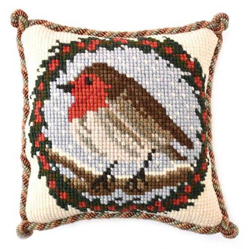 Robin Needlepoint Pattern Robin Mini Needlepoint Kit – Needlepoint.Com