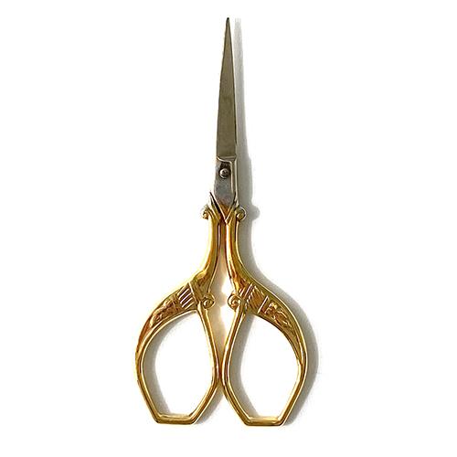 Rococo Gold Handled Scissors | Needlepoint.Com