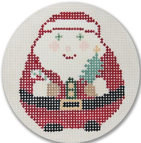 Roly Round Painted Canvas CBK Needlepoint Collections  - 1