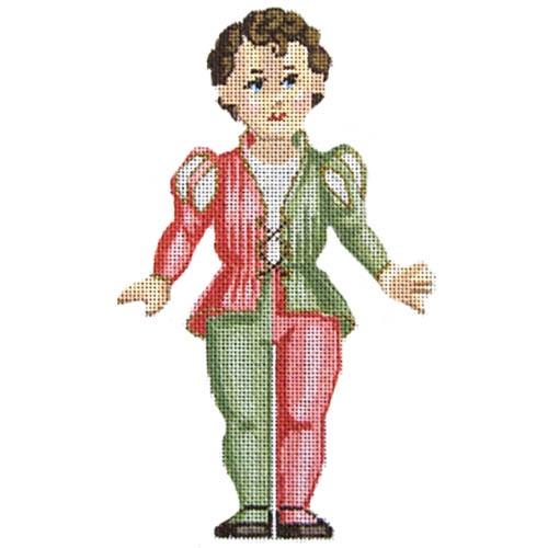 Romeo Painted Canvas Labors of Love Needlepoint  - 1
