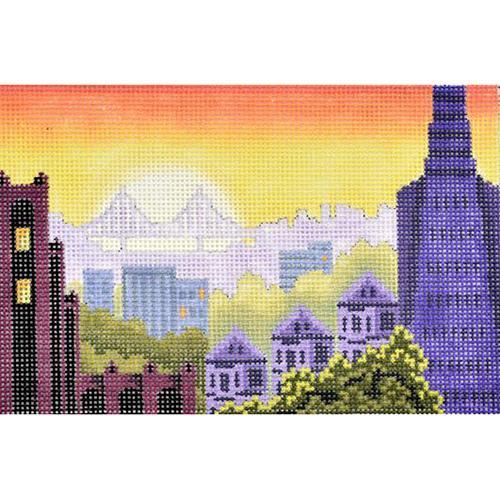 Rooftops of San Francisco Postcard