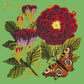 Rose Needlepoint Kit Kits Elizabeth Bradley Design Grass Green 