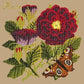 Rose Needlepoint Kit Kits Elizabeth Bradley Design Sand 