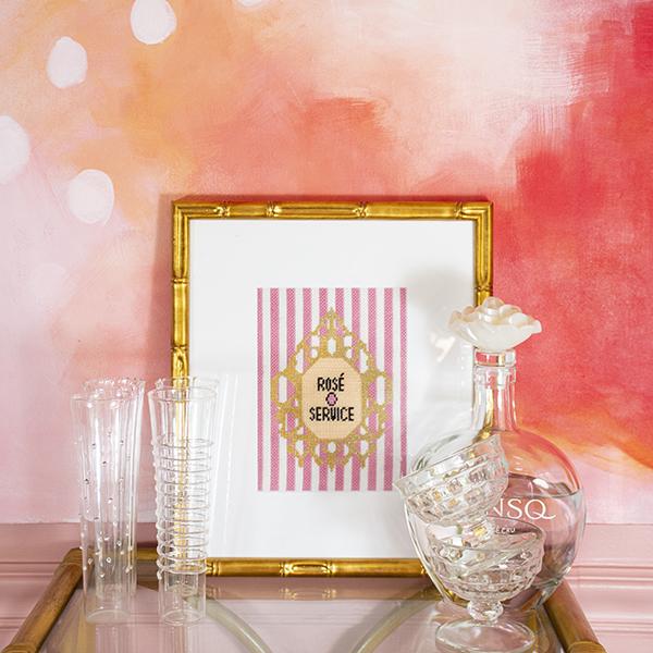 Rosé Service Kit Kits Morgan Julia Designs 
