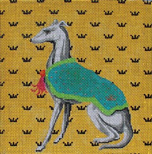 Royal Greyhound Painted Canvas Colors of Praise 
