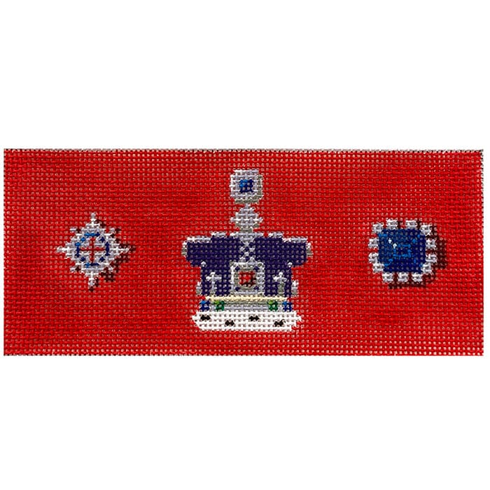 Royal Jewels Insert Painted Canvas All About Stitching/The Collection Design  - 1