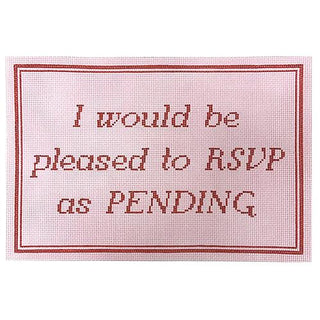 RSVP as Pending Painted Canvas C'ate La Vie 
