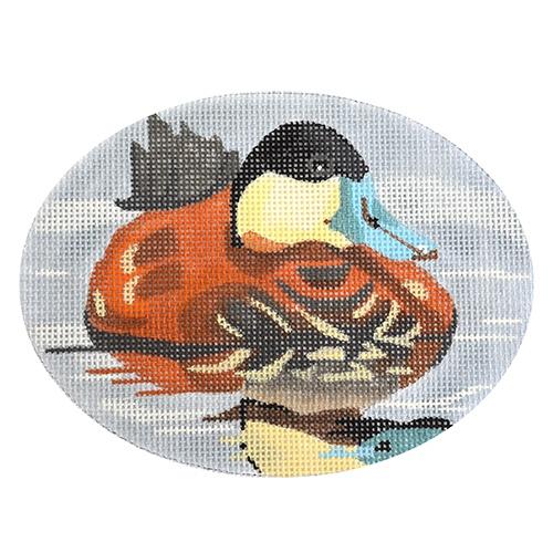 Ruddy Duck Painted Canvas Melissa Prince Designs  - 1