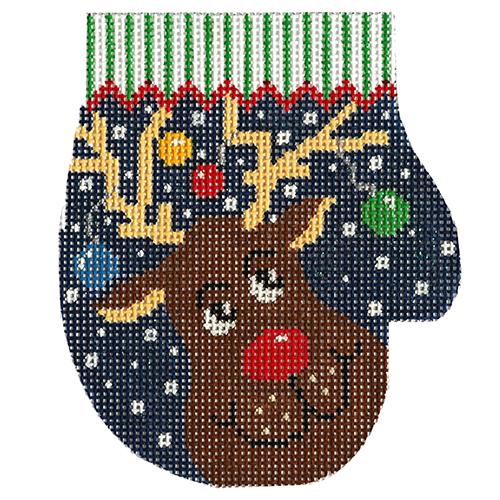 Rudolph Mitten Painted Canvas The Meredith Collection 
