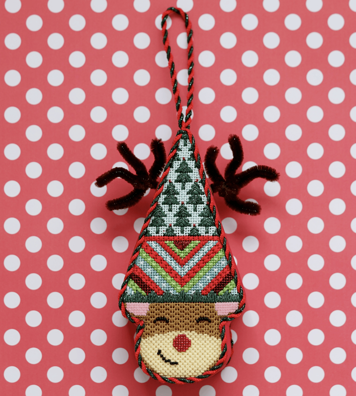 Rudy From The Reindeer Games Online Course Needlepoint.Com 
