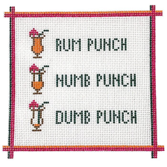 Rum Punch Painted Canvas Halcyon House Designs 
