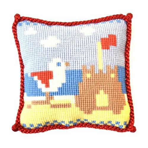 Sand Castle Needlepoint Kit Kits Elizabeth Bradley Design 
