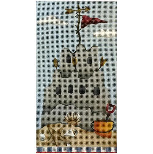Sandcastle (DM) Painted Canvas Melissa Shirley Designs  - 1