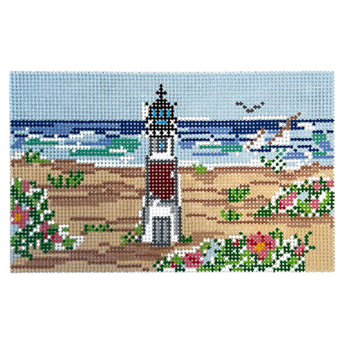 Sankaty Beach Painted Canvas Cooper Oaks Design 
