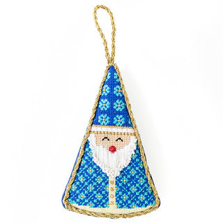 Santa Cones   Blue Snowflakes Hat Kit Kits Kirk & Bradley 
