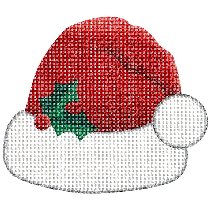 Santa Hat - Classic on 13 Printed Canvas Pepperberry Designs 