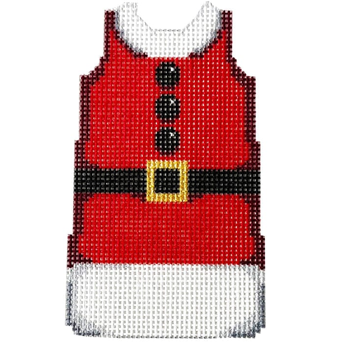 Santa Mini Shift Printed Canvas Needlepoint To Go 
