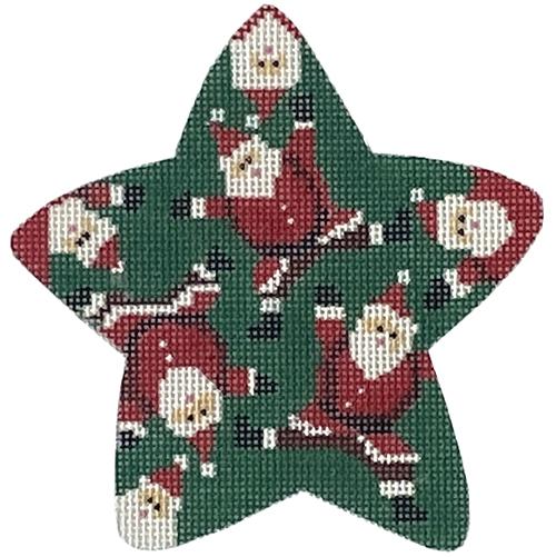 Santamania Star Painted Canvas The Meredith Collection  - 1