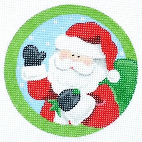 Santa's Bag Painted Canvas Pepperberry Designs 