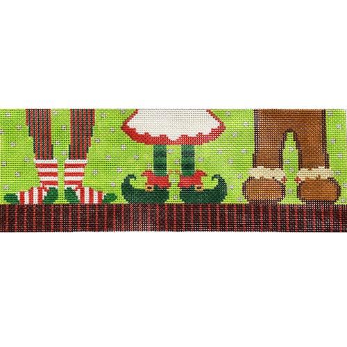 Santa's Helpers Painted Canvas The Meredith Collection  - 1