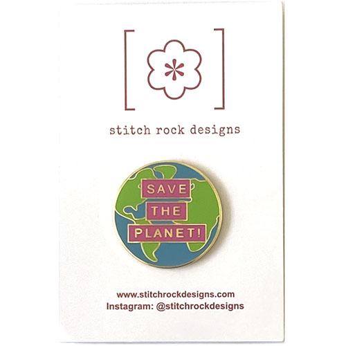 Save the Planet Needleminder Accessories Stitch Rock Designs 