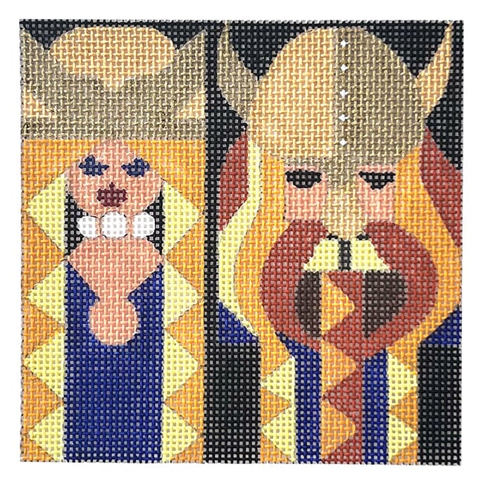 Scandinavia Painted Canvas Melissa Prince Designs  - 1