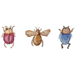 Scarab Clutch #3 Painted Canvas The Plum Stitchery 
