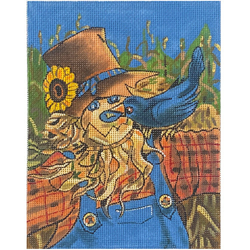 Scarecrow (13 Mesh) Painted Canvas PLD Designs 