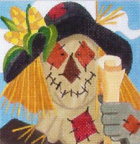 Scarecrow Painted Canvas Raymond Crawford Designs 