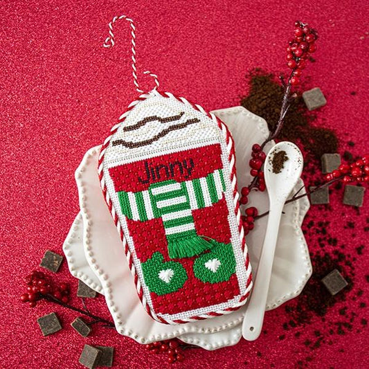 Scarf and Mitten Holiday Cup Kit & Online Class Online Classes Rachel Donley 