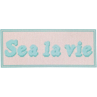 Sea La Vie Canvas Printed Canvas Needlepoint To Go 

