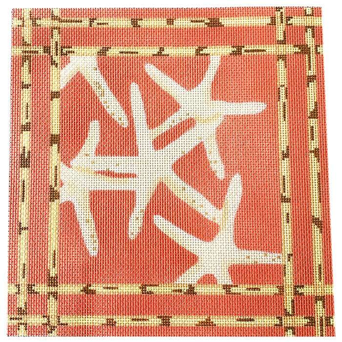 Sea Stars Bamboo Border - 1