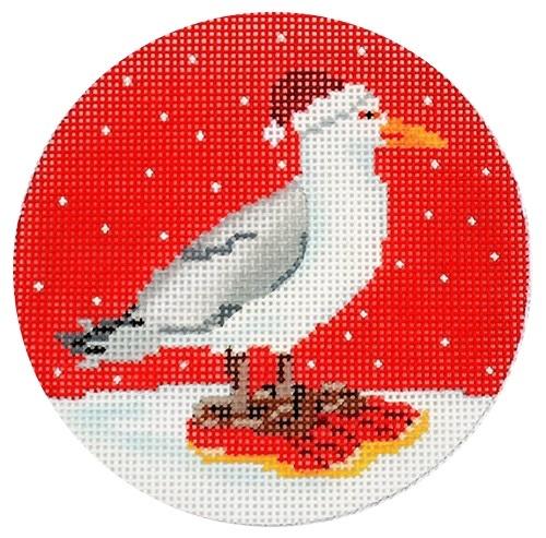 Seagull Painted Canvas Scott Church Creative  - 1