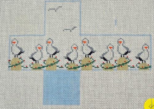 Seagulls Package Painted Canvas Kathy Schenkel Designs 
