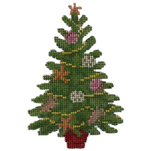 Seashell Tree Painted Canvas Susan Roberts Needlepoint Designs Inc.  - 1