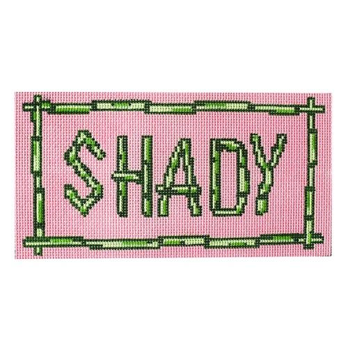 Shady Lady Eyeglass Case Painted Canvas Morgan Julia Designs 