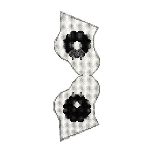 Sheep Bootie Painted Canvas Charley Harper  - 1