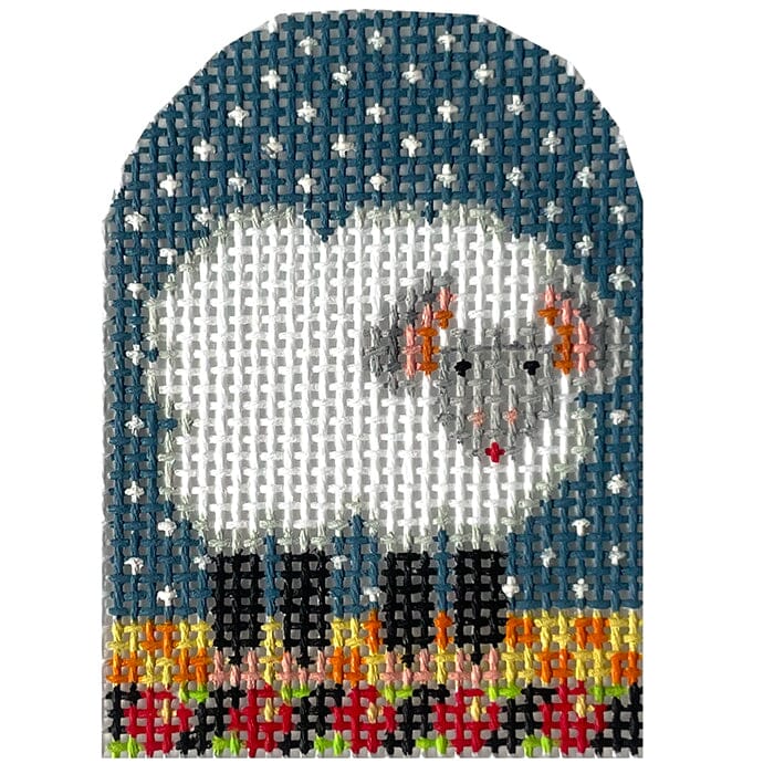 Sheep Painted Canvas NeedleDeeva  - 1