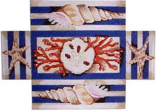 Shell Brick Cover Painted Canvas Associated Talents 
