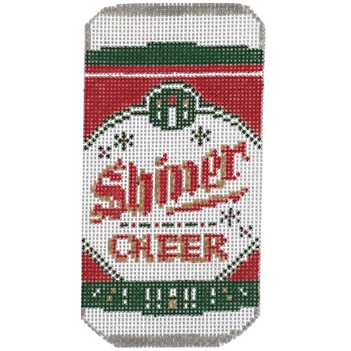 Shiner Cheer Painted Canvas Wipstitch Needleworks 
